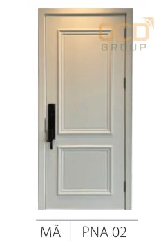 Cửa Gỗ Nhựa Composite Phào Nổi Tân Cổ Điển PNA-02
