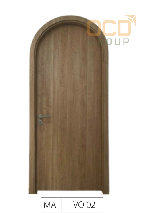 Cửa Gỗ Nhựa Composite Vòm VO-03