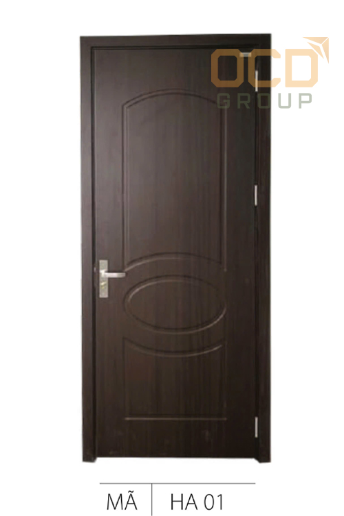 Cửa Gỗ Nhựa Composite Huỳnh Âm HA-01