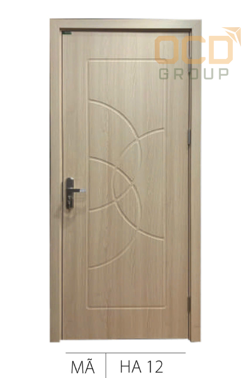 Cửa Gỗ Nhựa Composite Huỳnh Âm HA-12