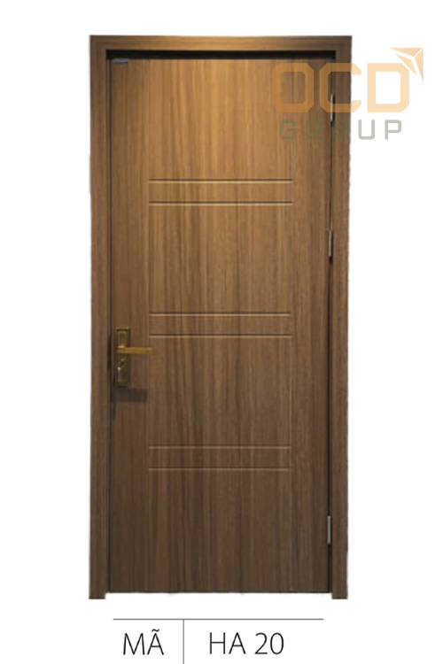 Cửa Gỗ Nhựa Composite Huỳnh Âm HA-20