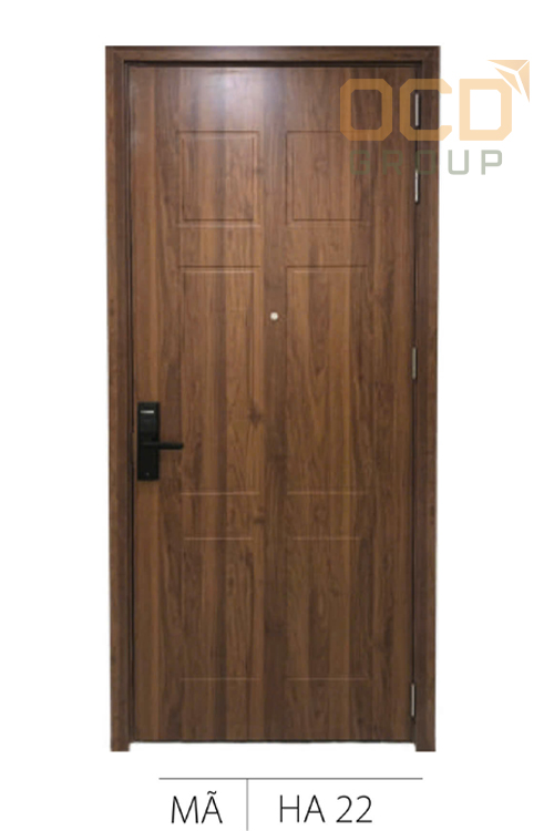 Cửa Gỗ Nhựa Composite Huỳnh Âm HA-22