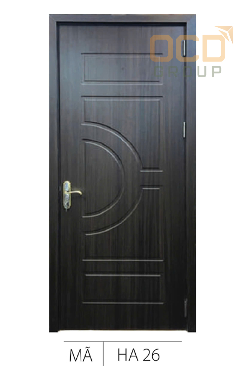 Cửa Gỗ Nhựa Composite Huỳnh Âm HA-26
