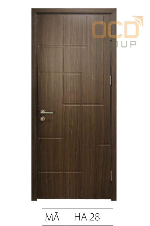 Cửa Gỗ Nhựa Composite Huỳnh Âm HA-28