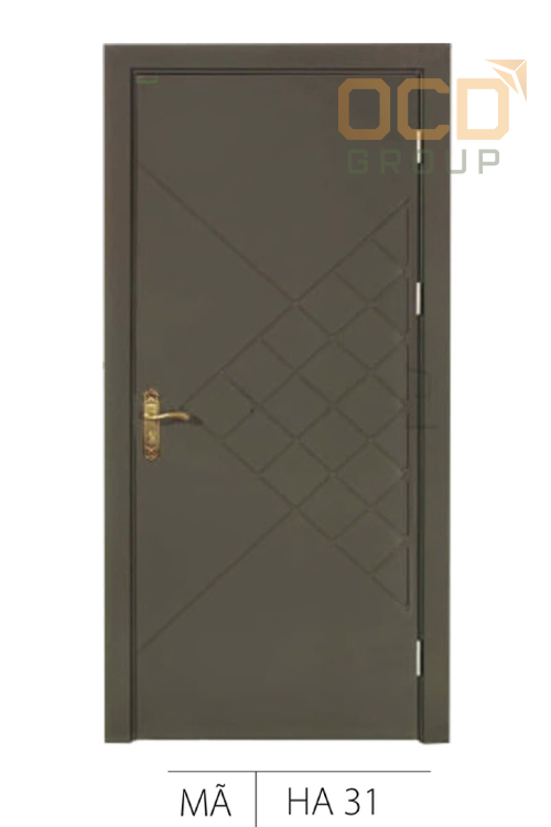 Cửa Gỗ Nhựa Composite Huỳnh Âm HA-31