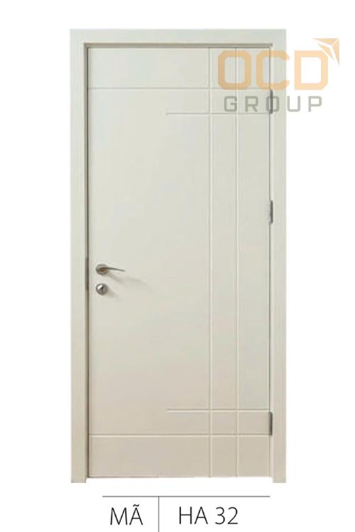 Cửa Gỗ Nhựa Composite Huỳnh Âm HA-32