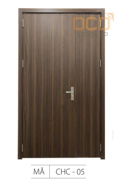 Cửa Gỗ Nhựa Composite Hai Cánh CHC-05