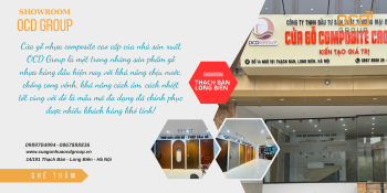 showroom Của gỗ nhựa OCD group