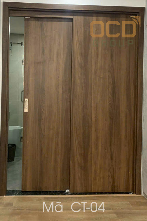 Cửa Trượt Gỗ Nhựa Composite CT-04