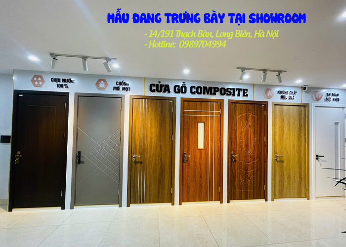 Mẫu Cửa Gỗ Nhựa Composite Đẹp